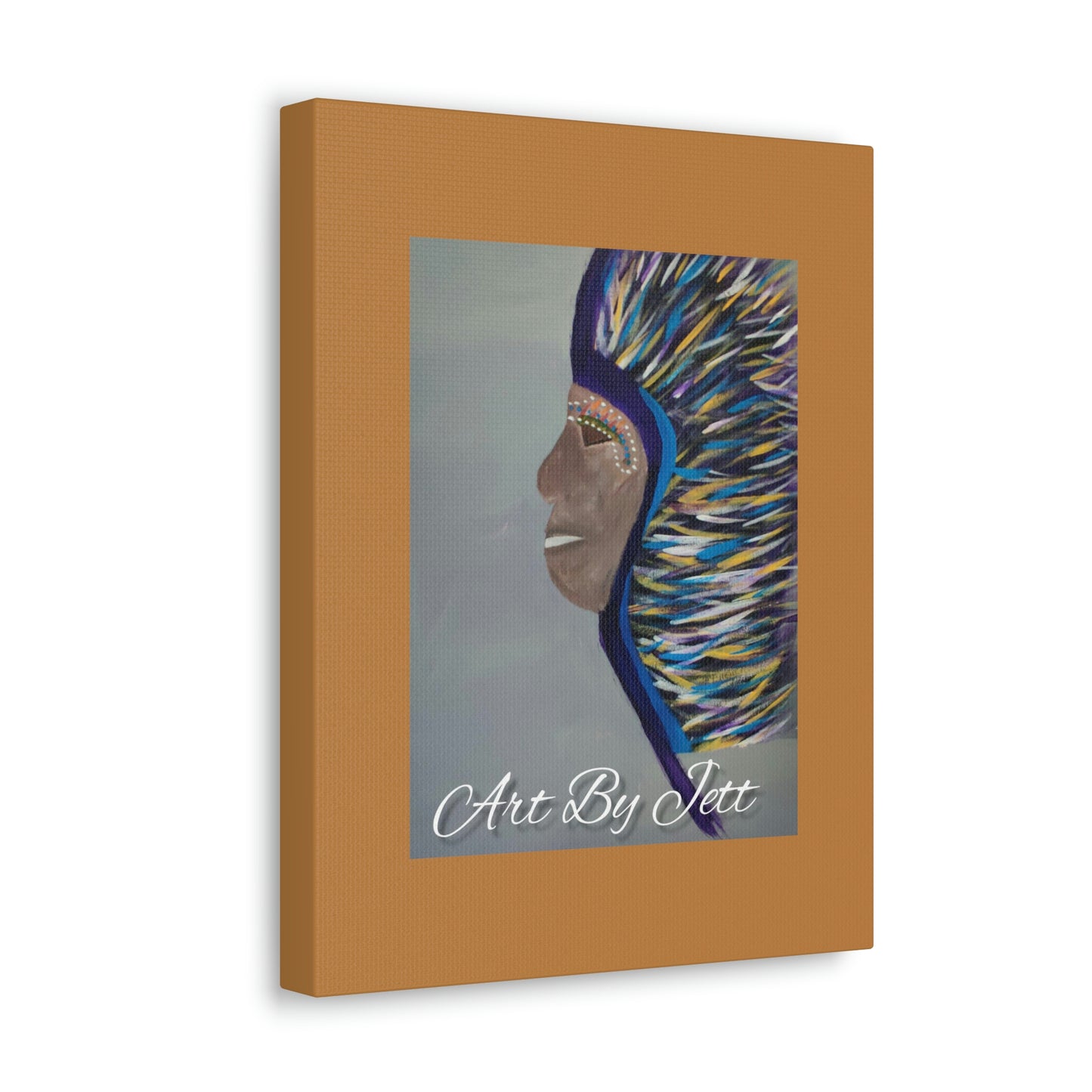 #Art By Jett - "Chief" Brown - Canvas Gallery Wraps