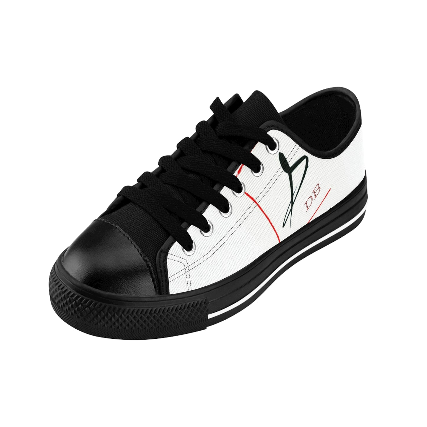 DB JETT White Low Tops - Women's Sneakers