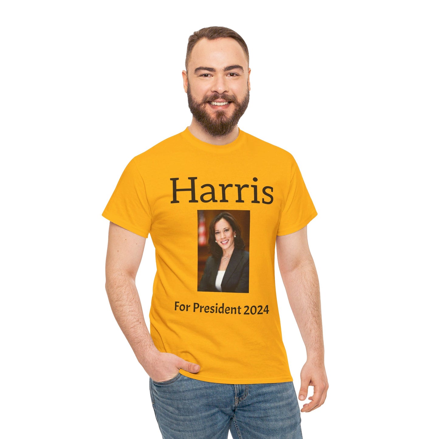 Harris For President 2024 - Unisex Heavy Cotton Tee