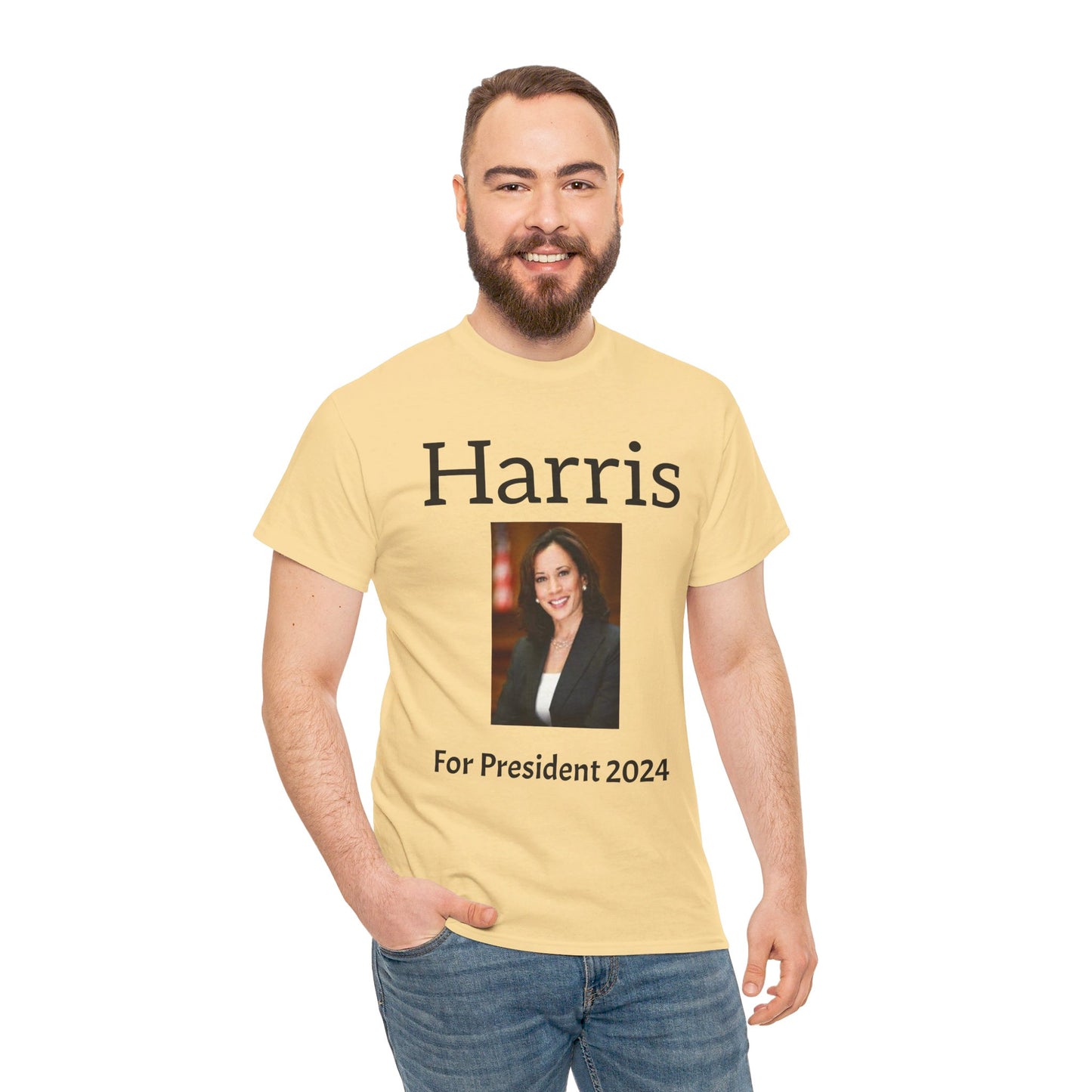 Harris For President 2024 - Unisex Heavy Cotton Tee