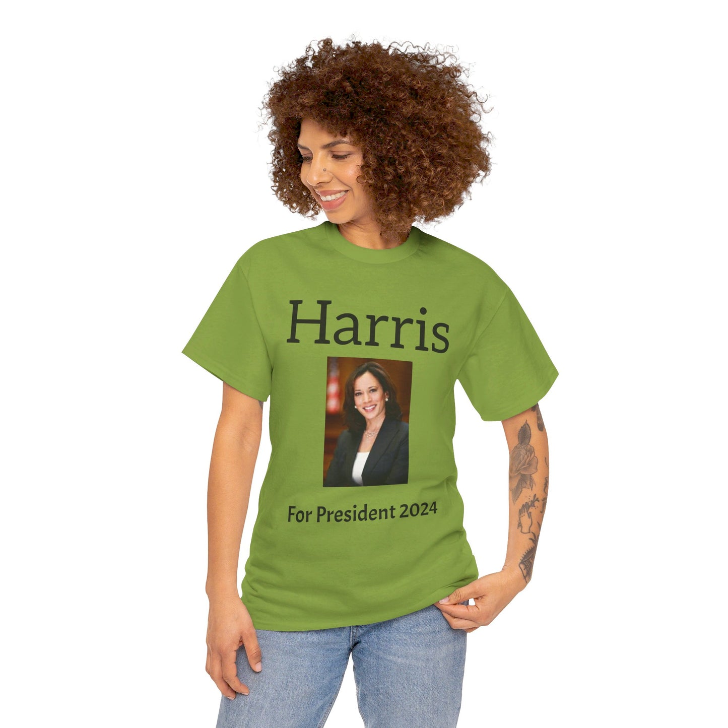 Harris For President 2024 - Unisex Heavy Cotton Tee