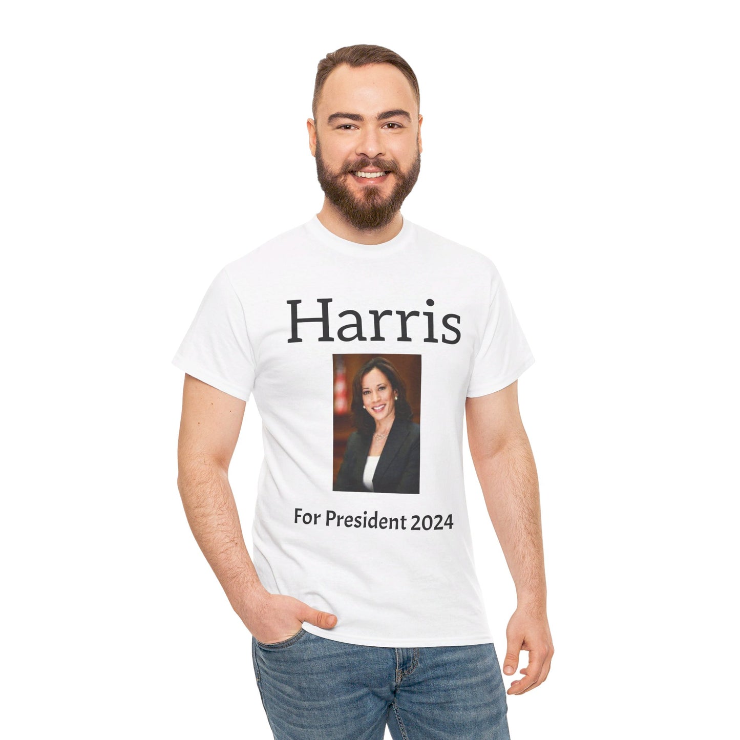 Harris For President 2024 - Unisex Heavy Cotton Tee