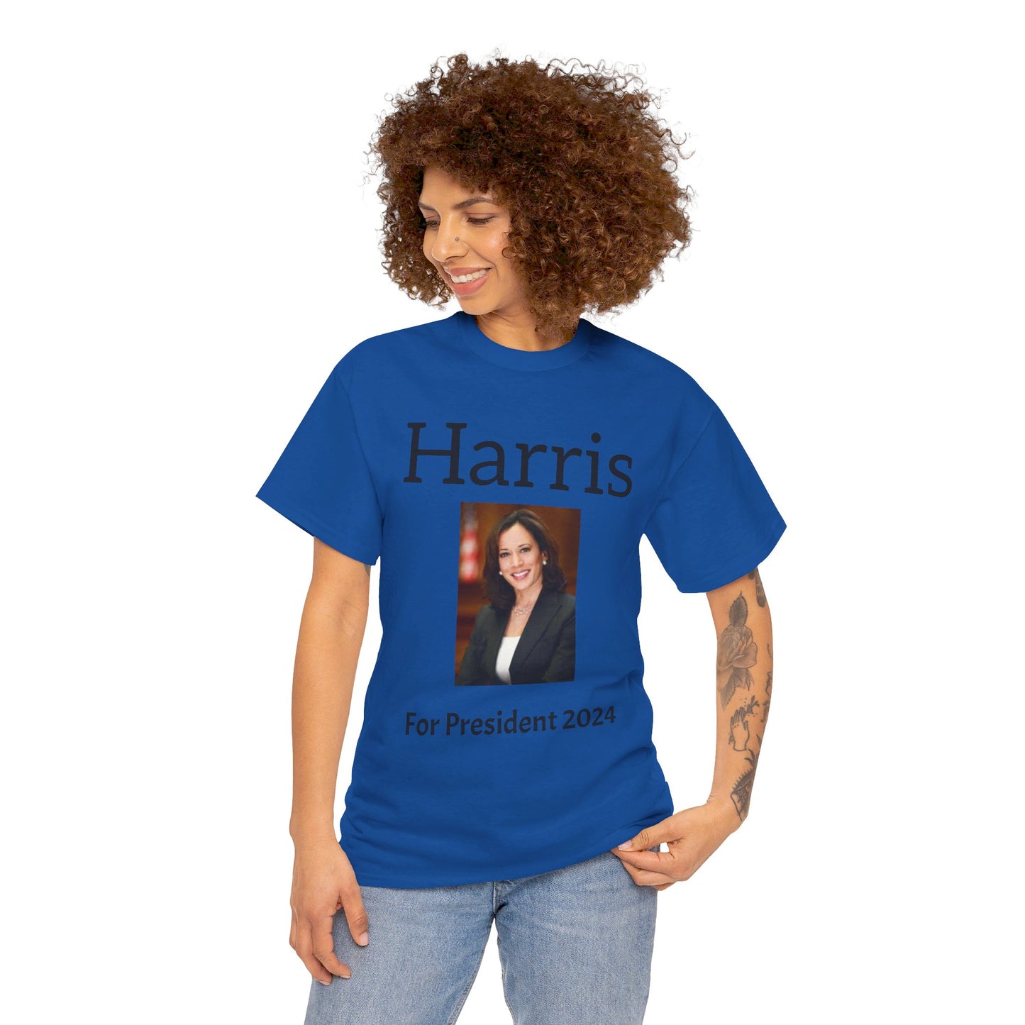 Harris For President 2024 - Unisex Heavy Cotton Tee