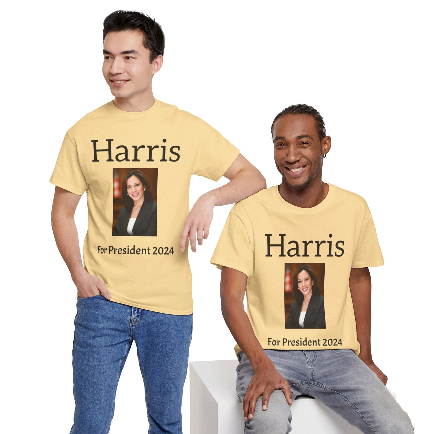 Harris For President 2024 - Unisex Heavy Cotton Tee