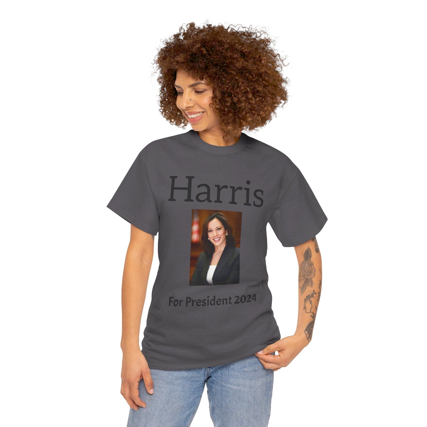 Harris For President 2024 - Unisex Heavy Cotton Tee