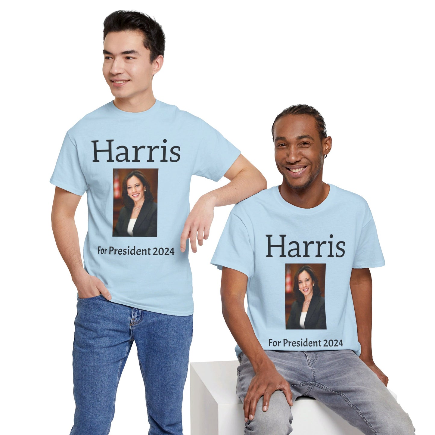 Harris For President 2024 - Unisex Heavy Cotton Tee