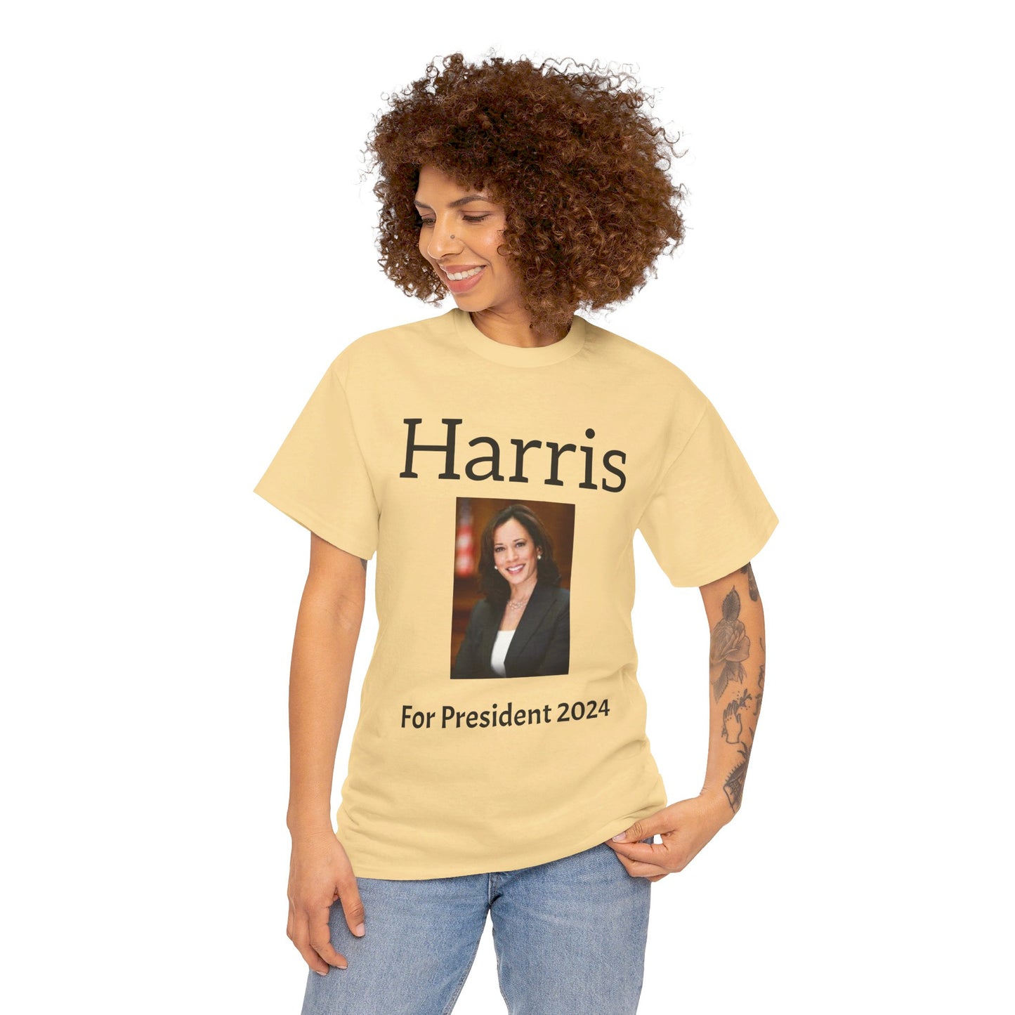 Harris For President 2024 - Unisex Heavy Cotton Tee