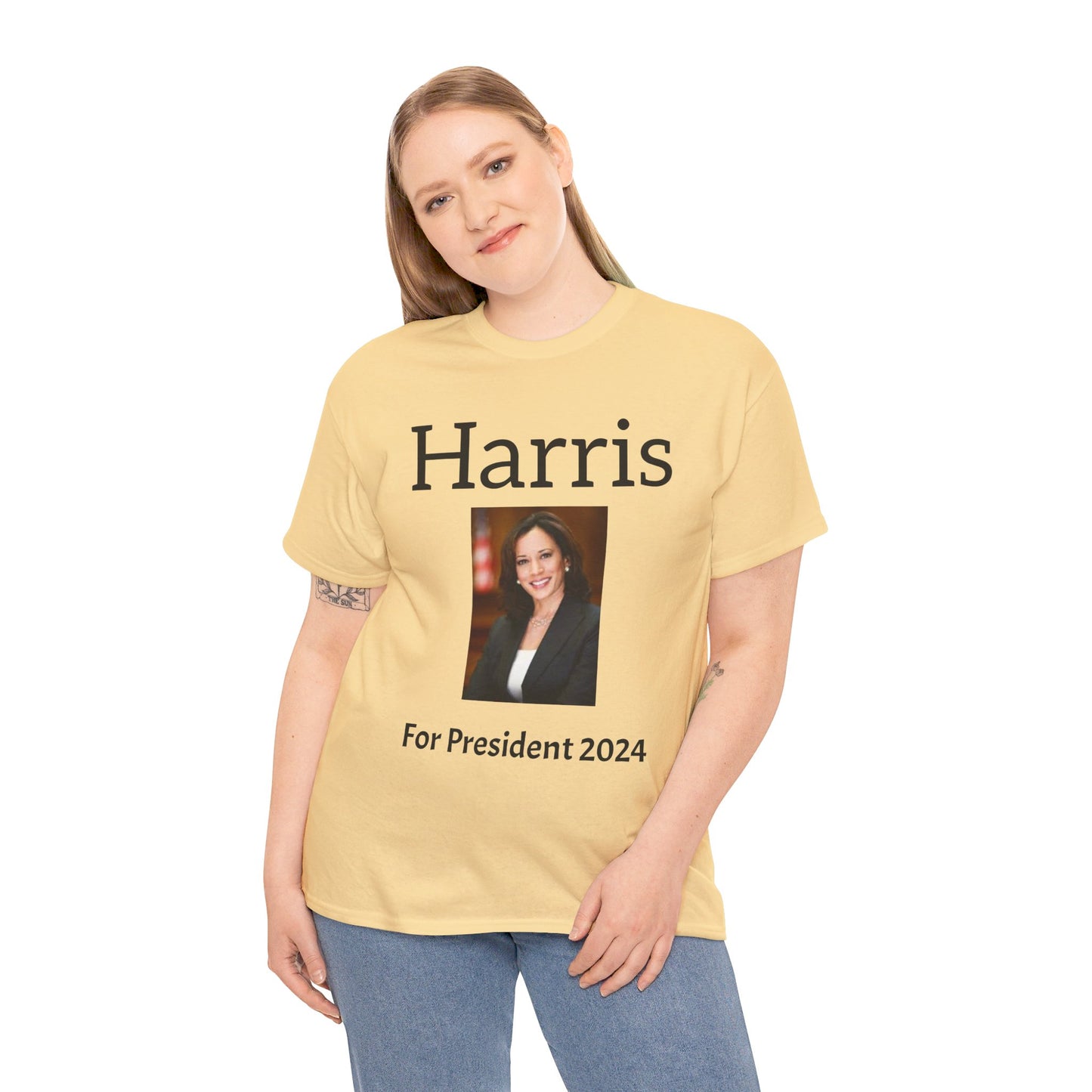 Harris For President 2024 - Unisex Heavy Cotton Tee