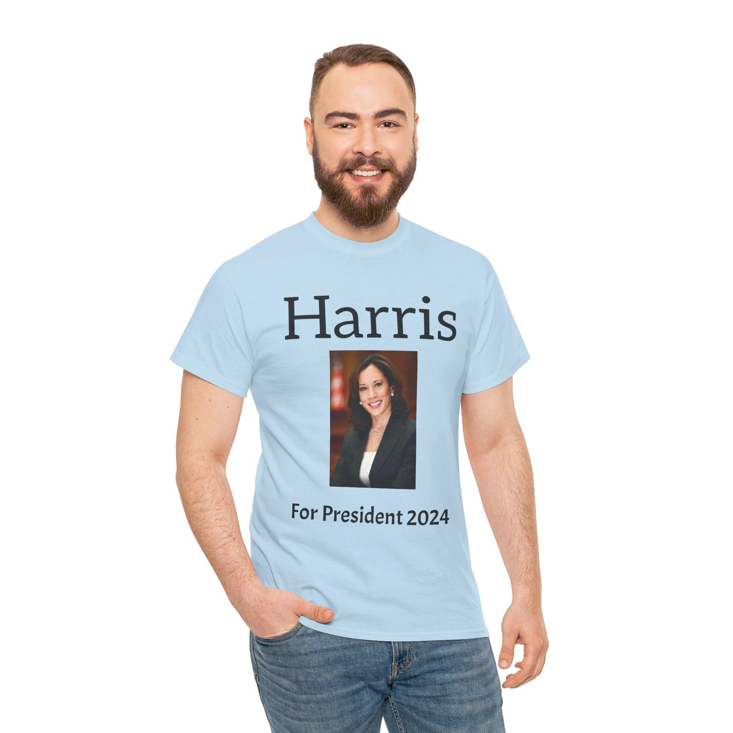 Harris For President 2024 - Unisex Heavy Cotton Tee