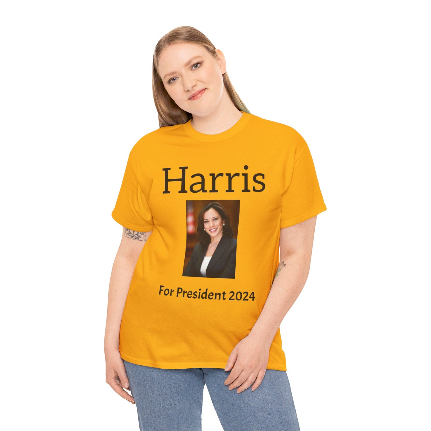 Harris For President 2024 - Unisex Heavy Cotton Tee