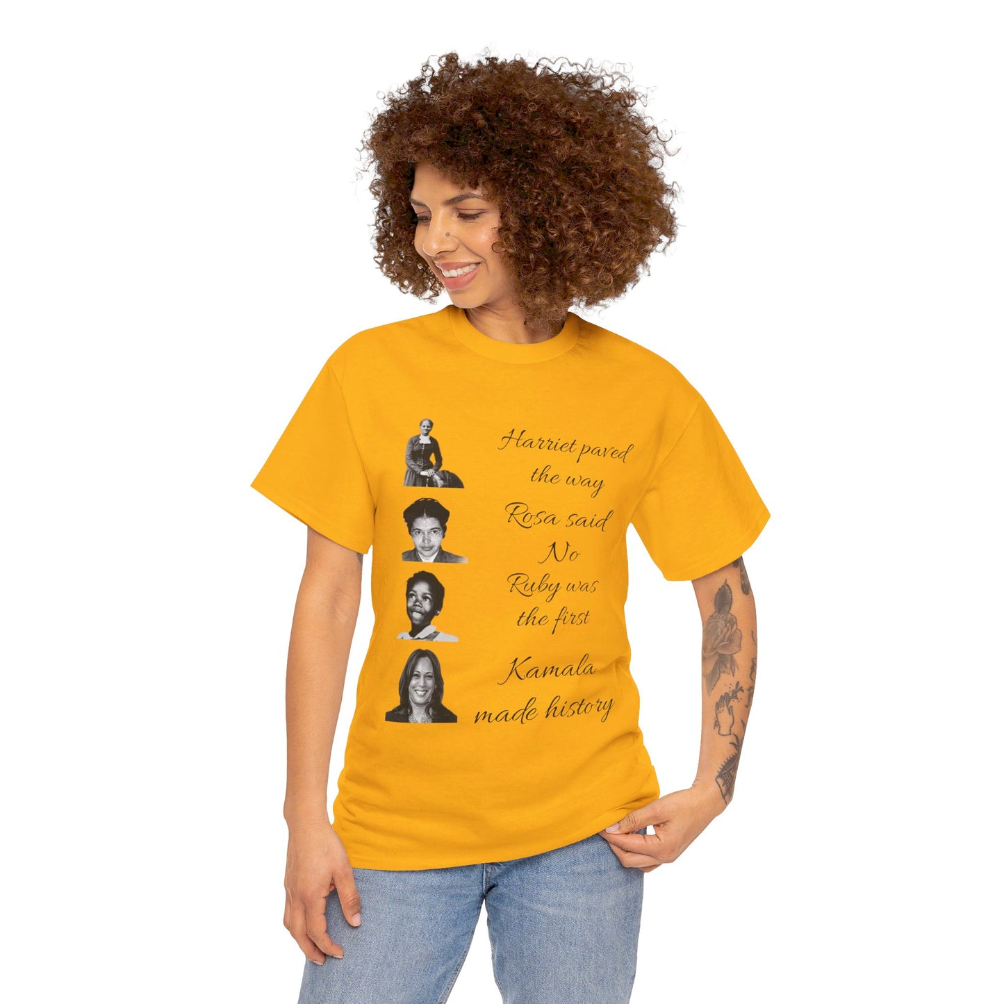 Kamala Harris For President 2024 - Unisex Heavy Cotton Tee