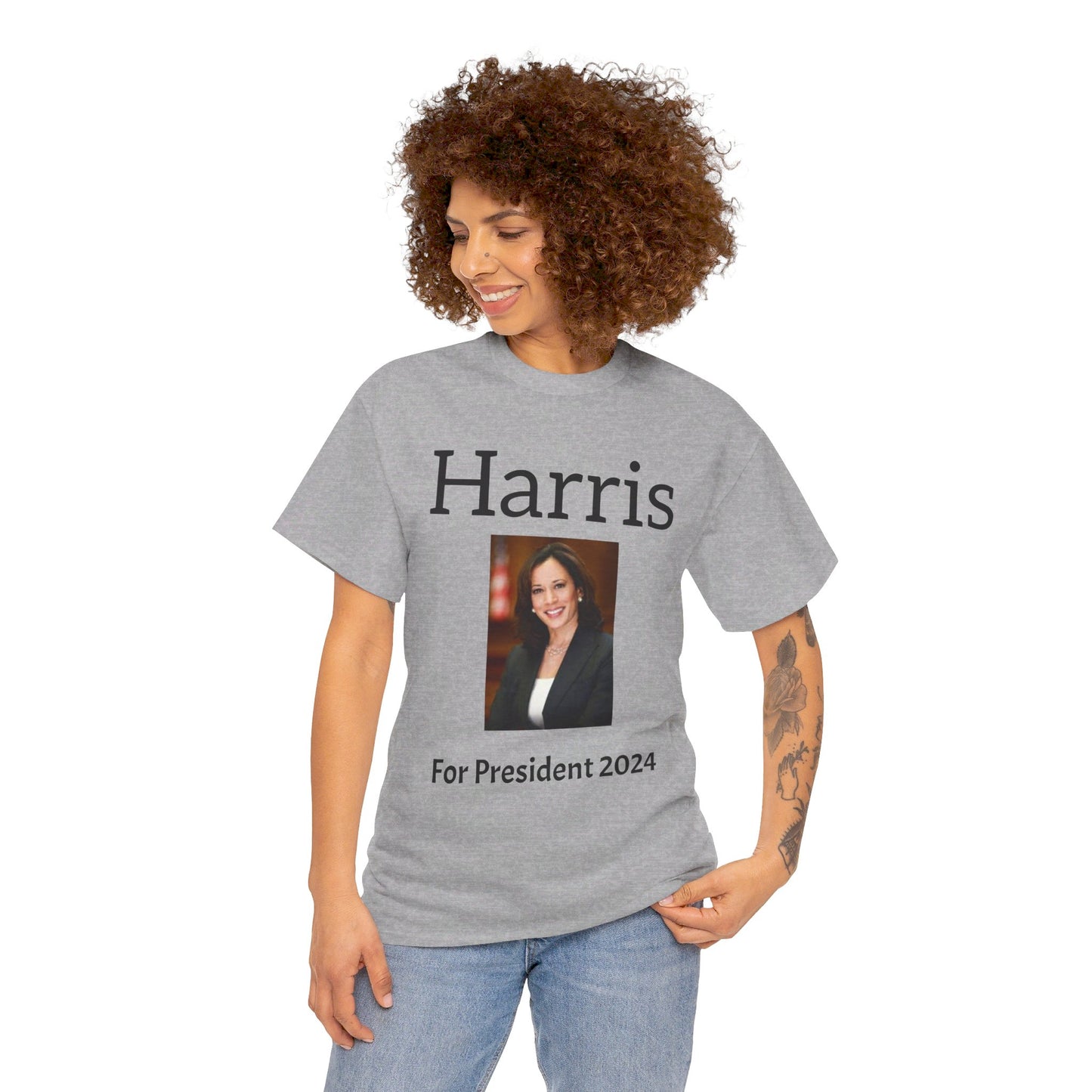 Harris For President 2024 - Unisex Heavy Cotton Tee