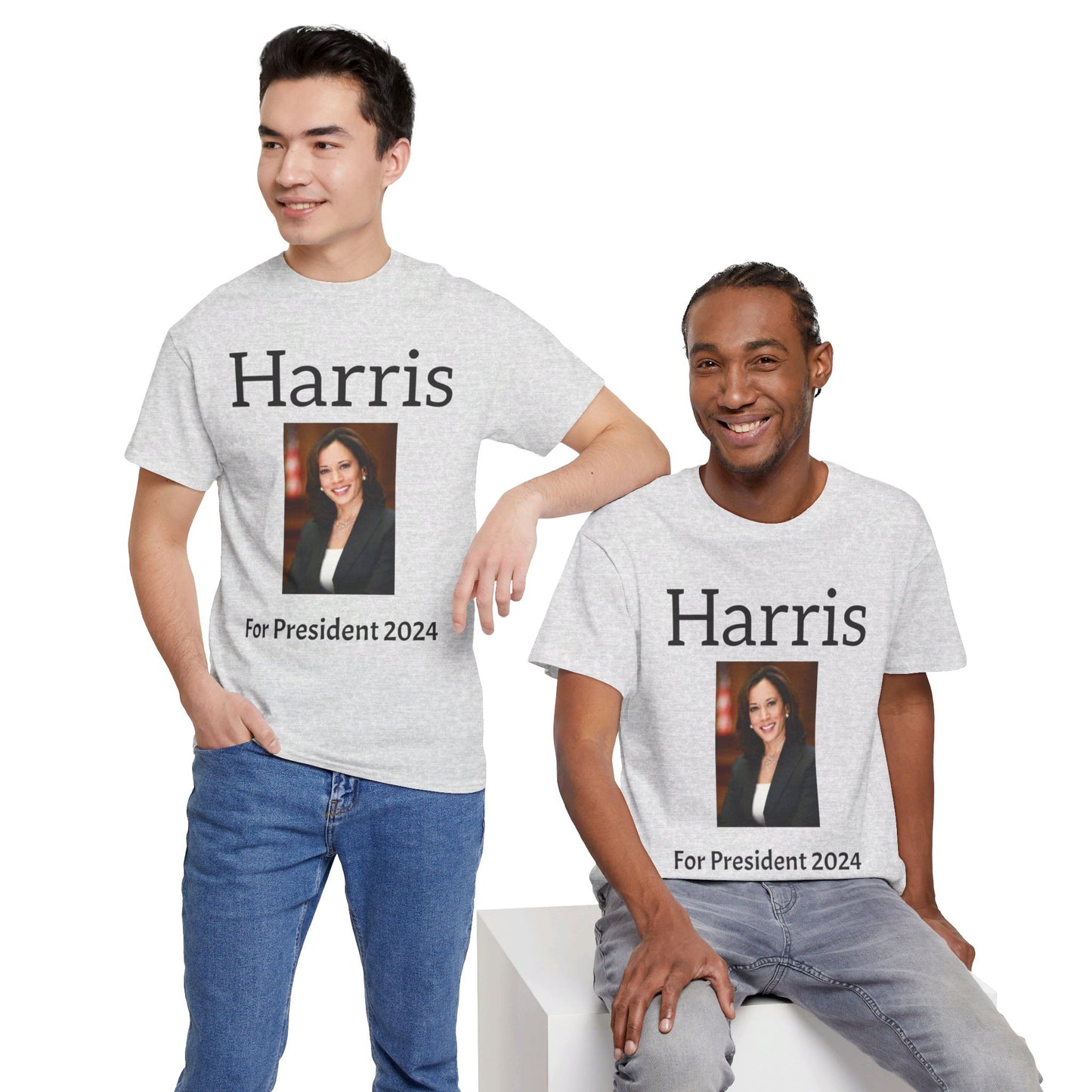 Harris For President 2024 - Unisex Heavy Cotton Tee