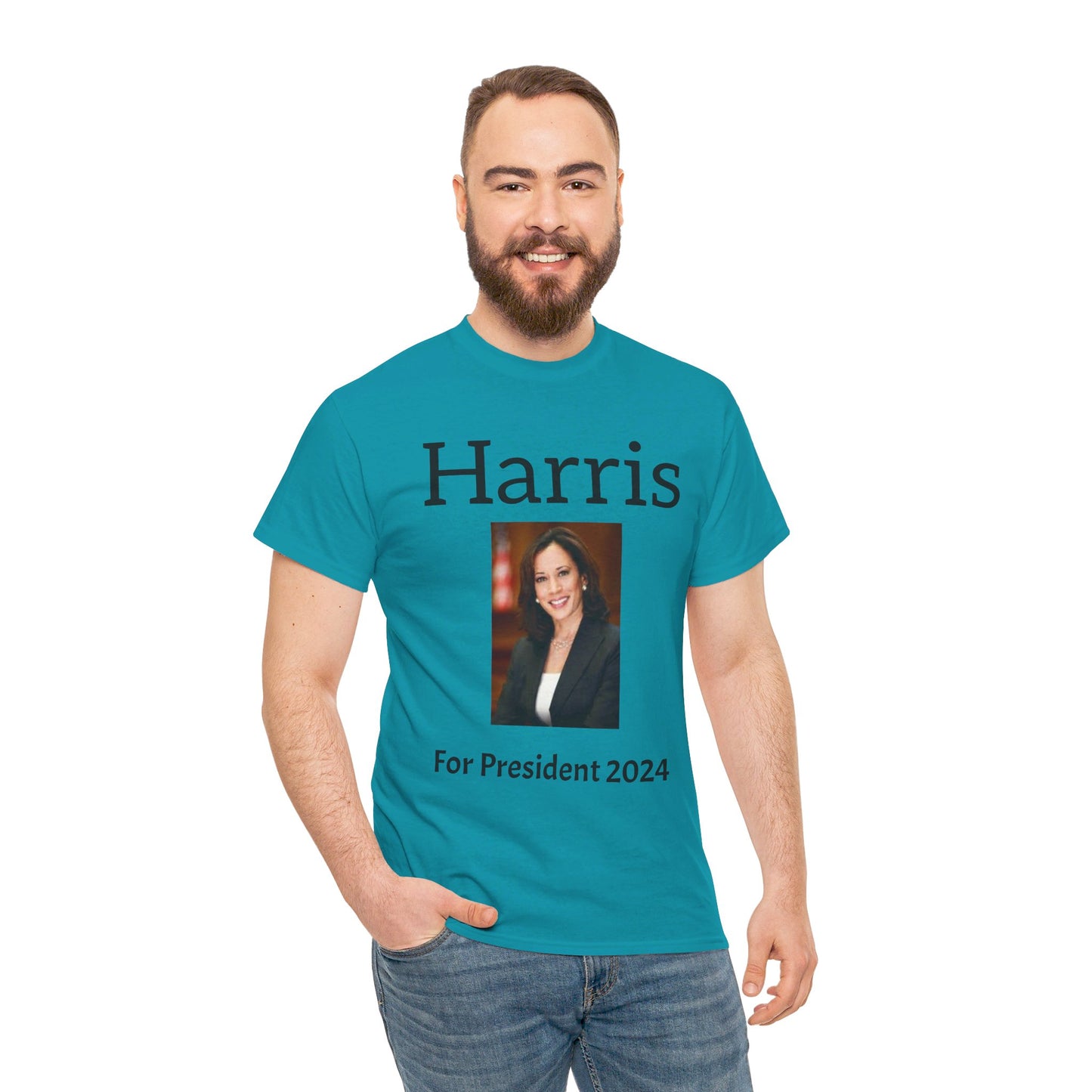 Harris For President 2024 - Unisex Heavy Cotton Tee