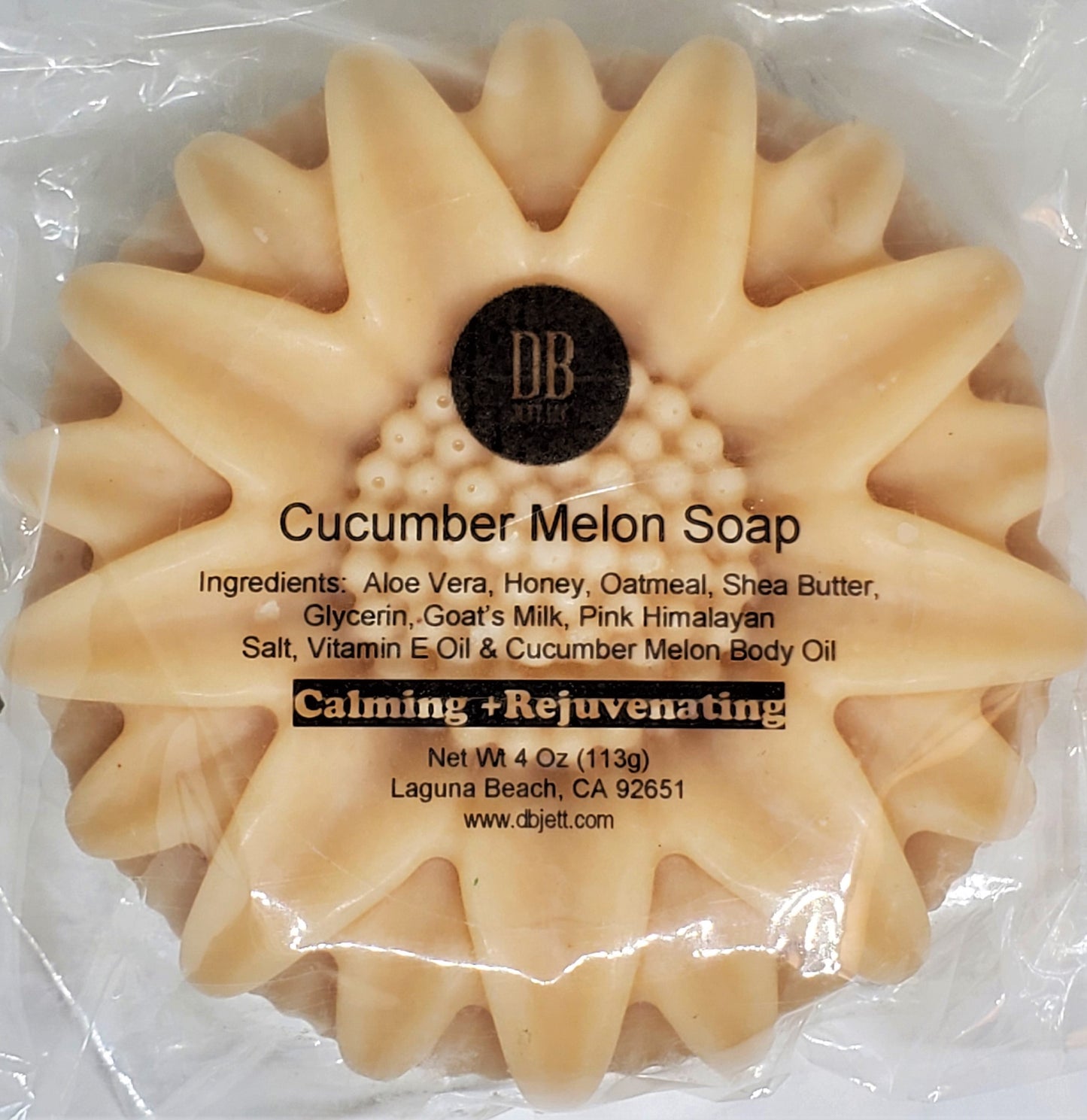 DB Jett Cucumber Melon Soap - 3 Bar Bundle