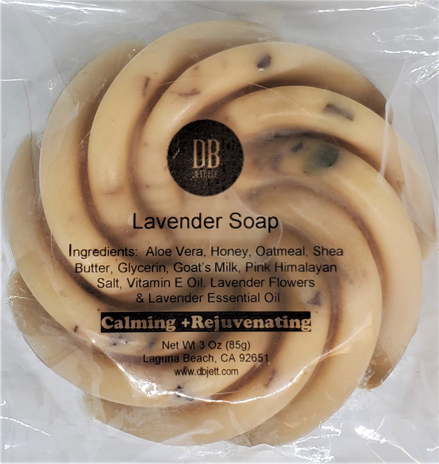 DB Jett Lavender Soap - 3 Bar Bundle