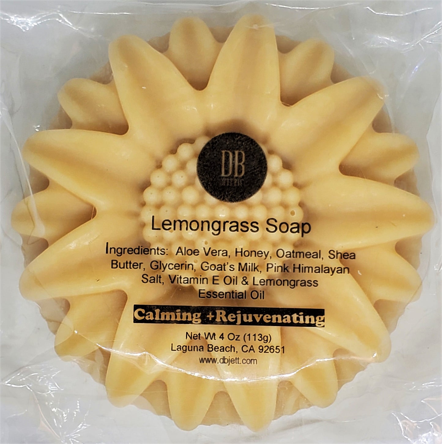 DB Jett Lemongrass Soap - 3 Bar Bundle
