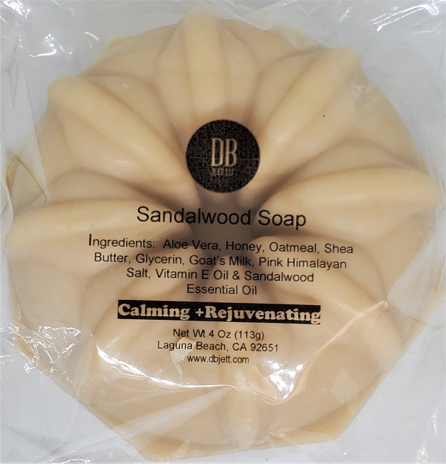 DB Jett Sandalwood Soap - 3 Bar Bundle