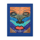 #Art By Jett - "Gaze" Royal Blue - Canvas Gallery Wraps