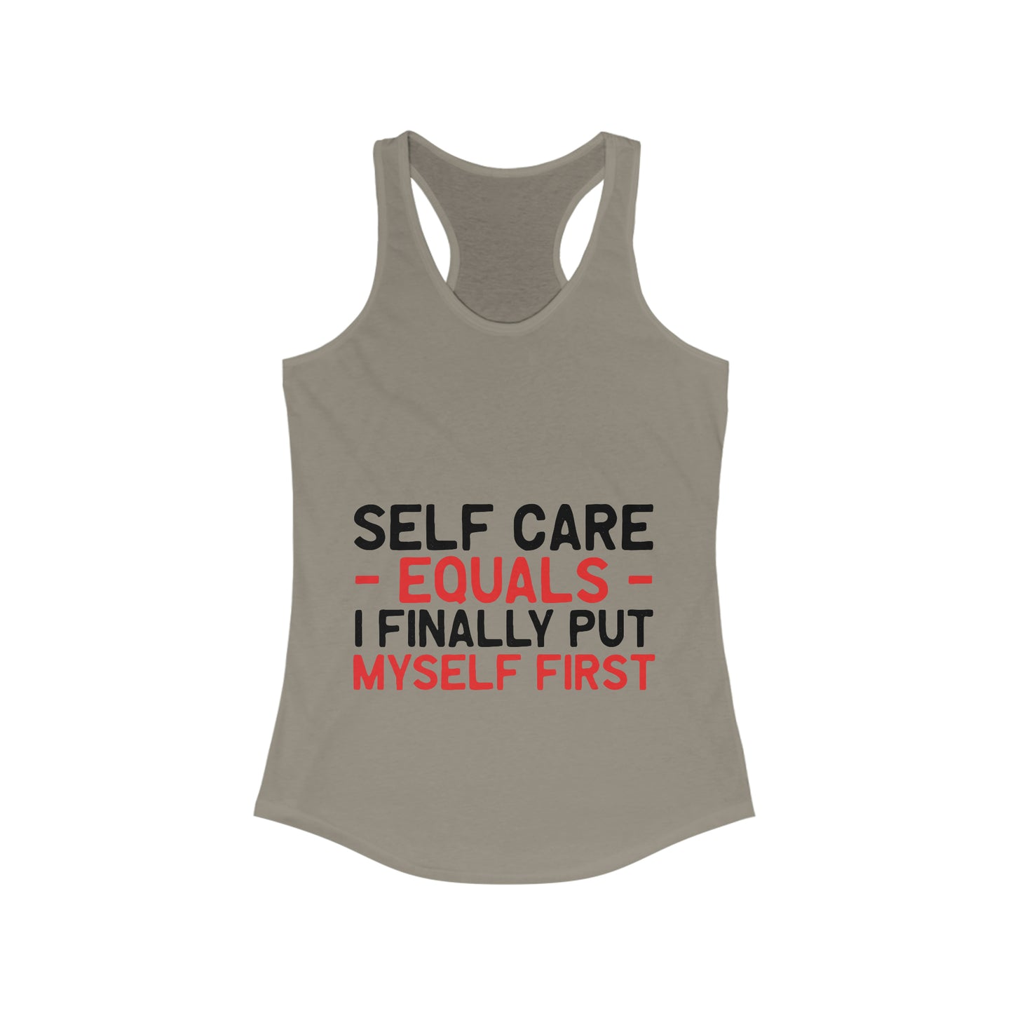 ++Self Care - Women's Ideal Racerback Tank