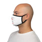 +--Fitted Polyester White Face Mask