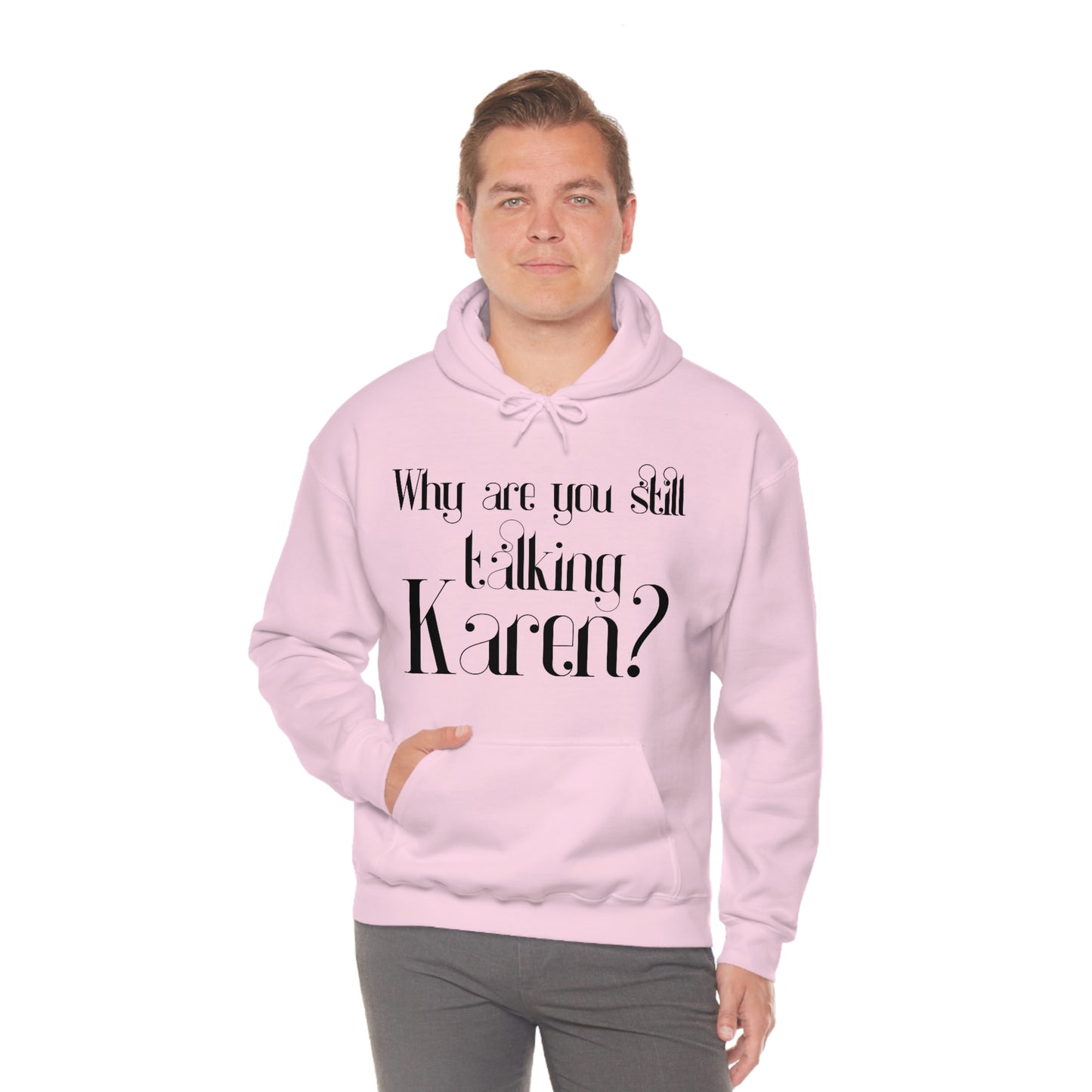 +-Karen Black Print - Unisex Heavy Blend™ Hooded Sweatshirt