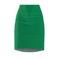 Green Women's Pencil Skirt