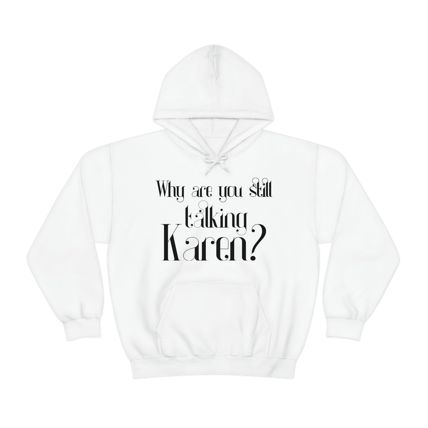 +-Karen Black Print - Unisex Heavy Blend™ Hooded Sweatshirt