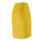Yellow Women's Pencil Skirt